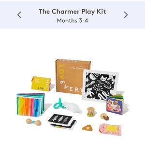 Lovevery play kit The Charmer 3-4 months boxed set